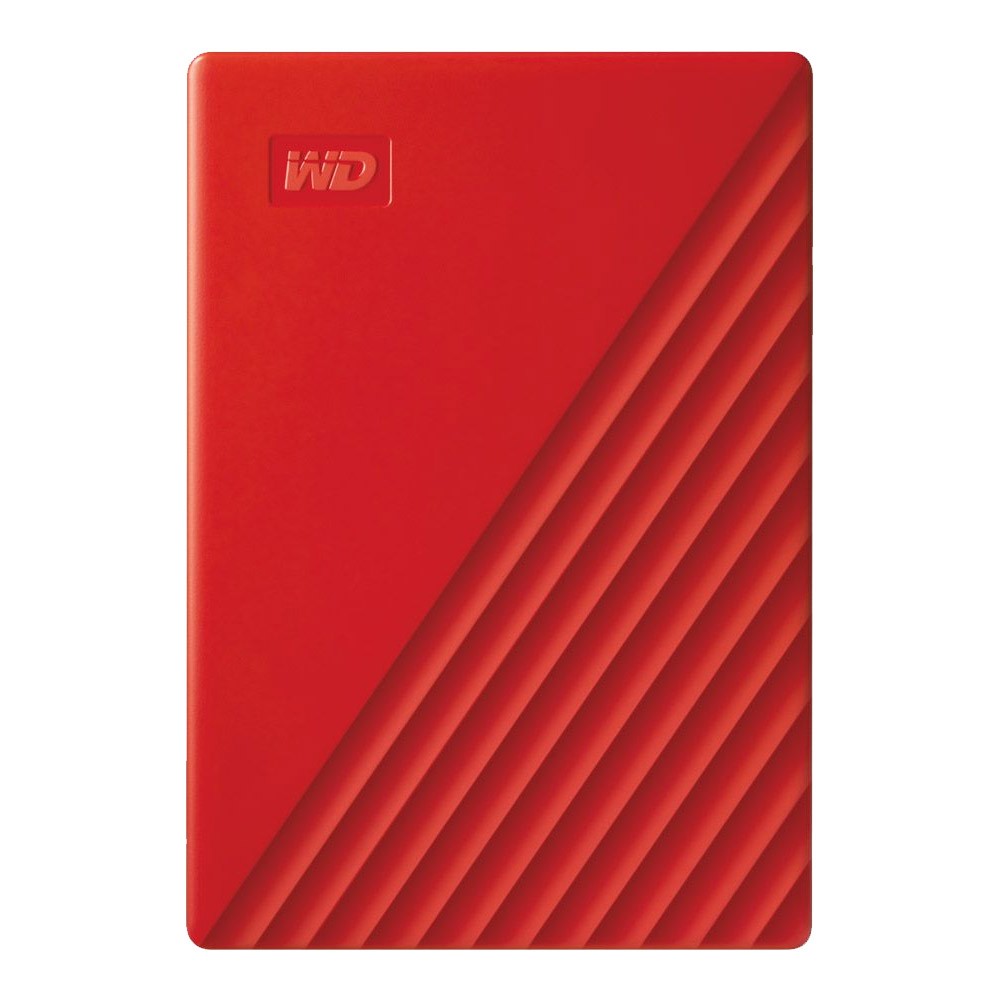 WD HDD Ext 5TB My Passport 2019 USB 3.0 Red