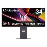 จอมอนิเตอร์ LG UltraGear 34G600A-B Gaming Monitor (VA 2K 160Hz AMD FreeSync Premium Curved)