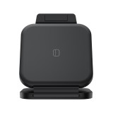 ที่ชาร์จไร้สาย AMAZINGthing 3-in-1 Qi2 Wireless Charger Foldable Magnetic Pad 15W Thunder Trifold Black