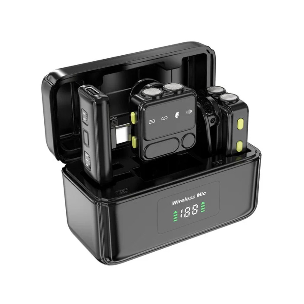 ไมค์โครโฟน WiWU Duo ANC Wi-WM005 Black