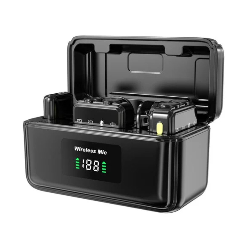 ไมค์โครโฟน WiWU Duo ANC Wi-WM005 Black