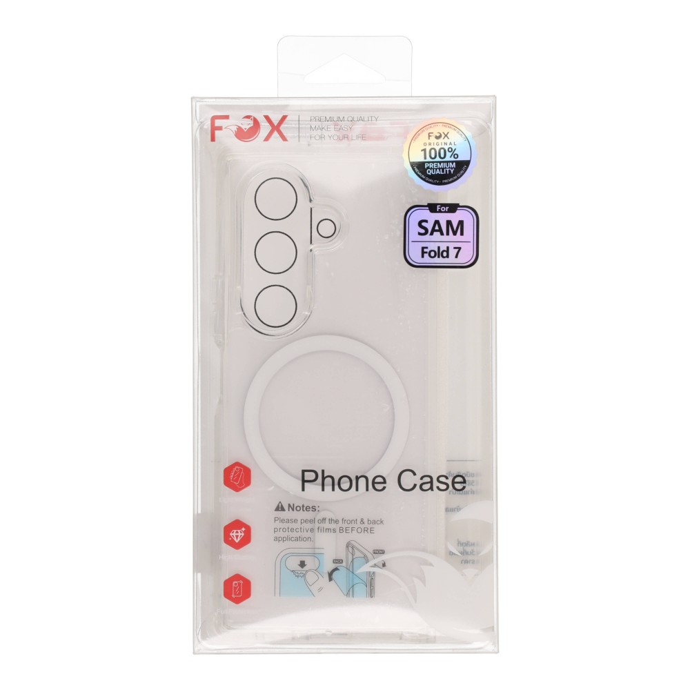 เคส Fox Samsung Galaxy Z Fold7 Clear with Magsafe