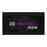 พาวเวอร์ซัพพลาย Cooler Master MWE V3 850Watt 80+ Gold Fully Modular A/EU Cord -5Year