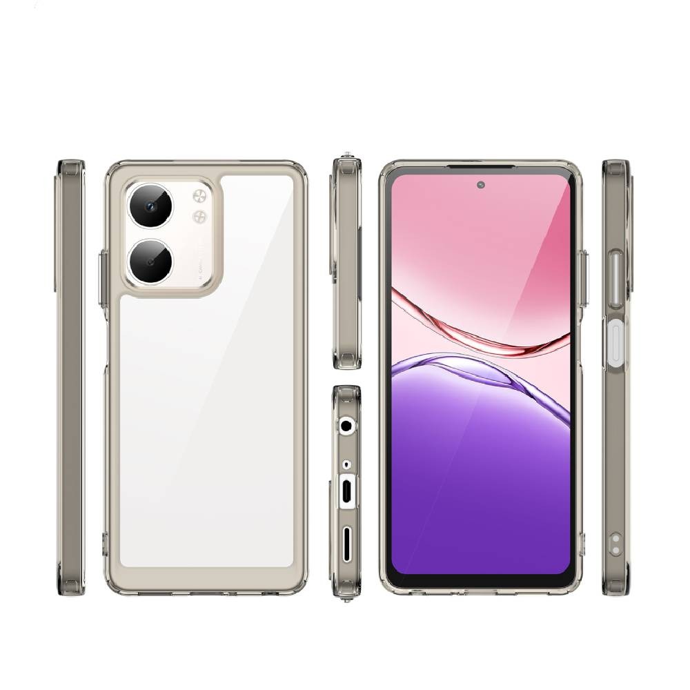 เคส QPLUS Oppo A5x Candy Black/Transparent