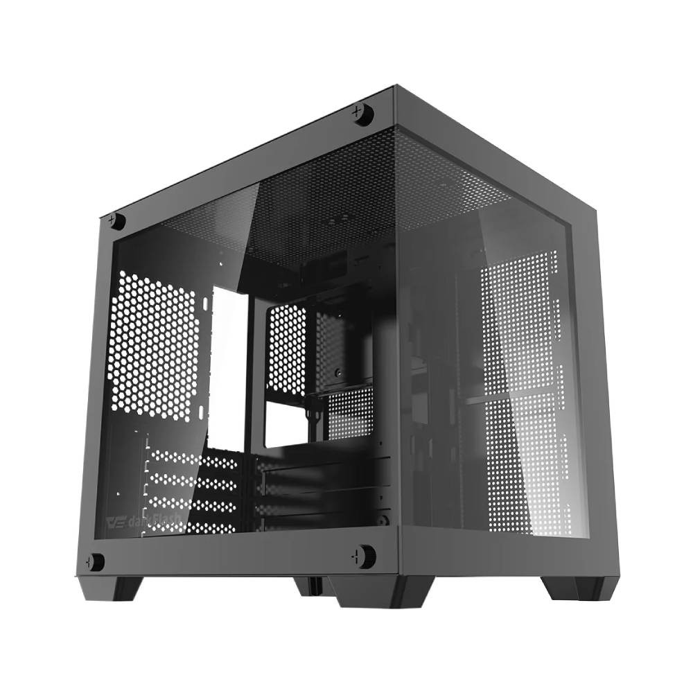เคสคอมพิวเตอร์ DARKFLASH D275M M-ATX Panorama PC Case Black