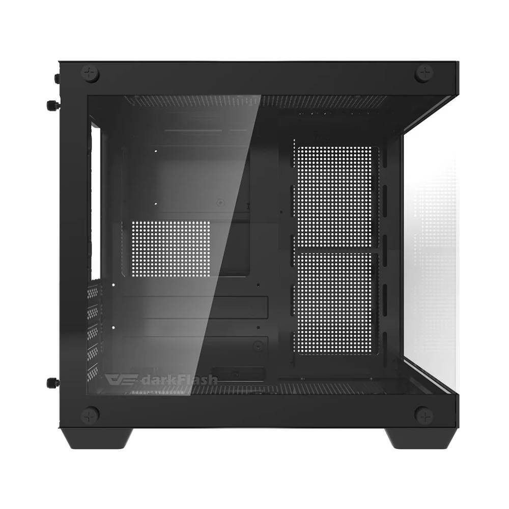 เคสคอมพิวเตอร์ DARKFLASH D275M M-ATX Panorama PC Case Black