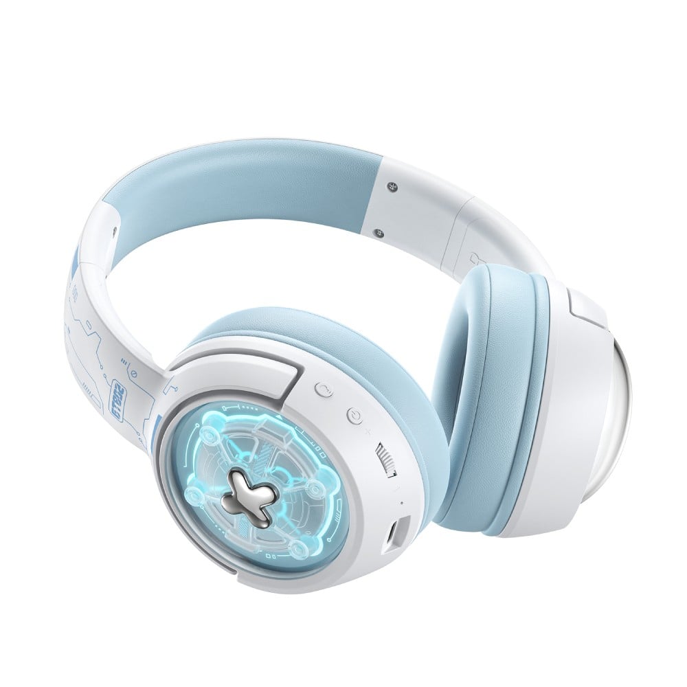 หูฟังเกมมิ่ง Onikuma GT802 Wired 3 Mode Bluetooth 2.4G White