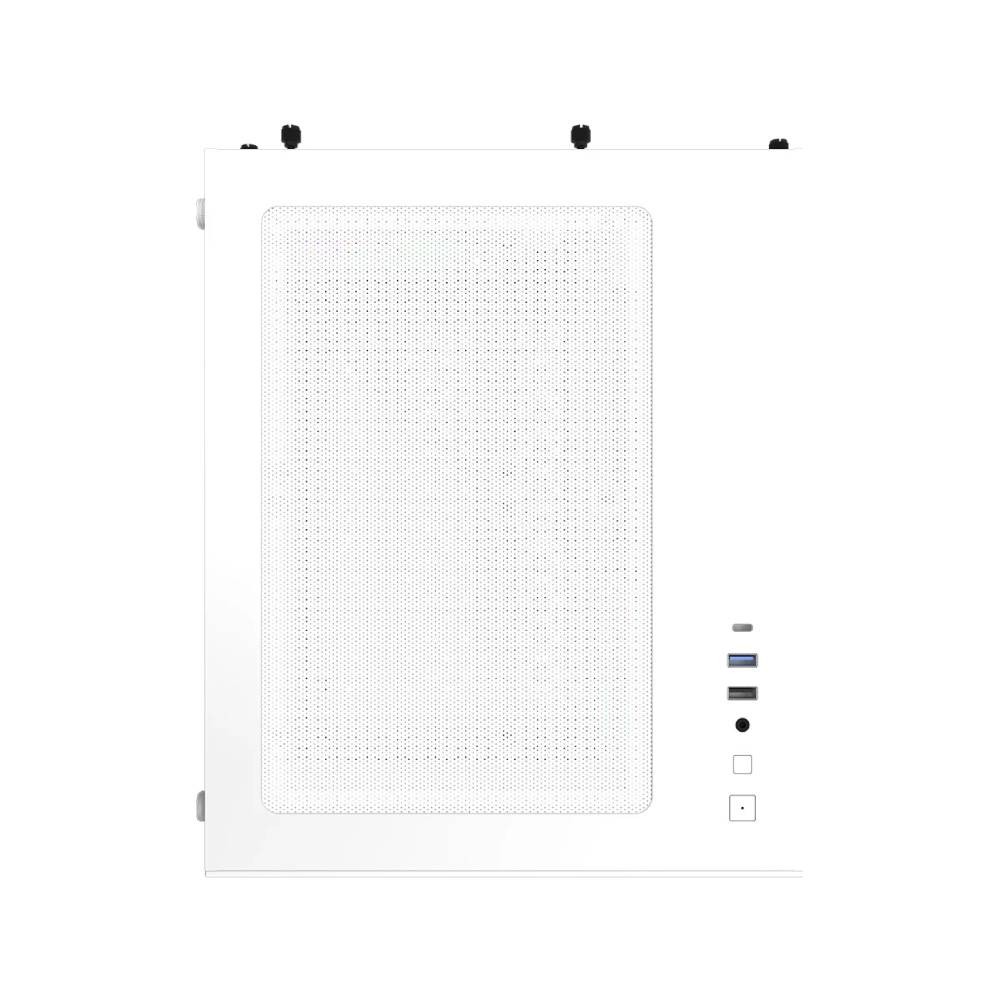เคสคอมพิวเตอร์ DARKFLASH D275M M-ATX Panorama PC Case White