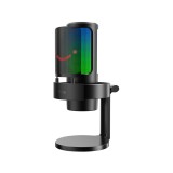 ไมโครโฟน Fifine A8 USB Mic Desk Stand RGB Black