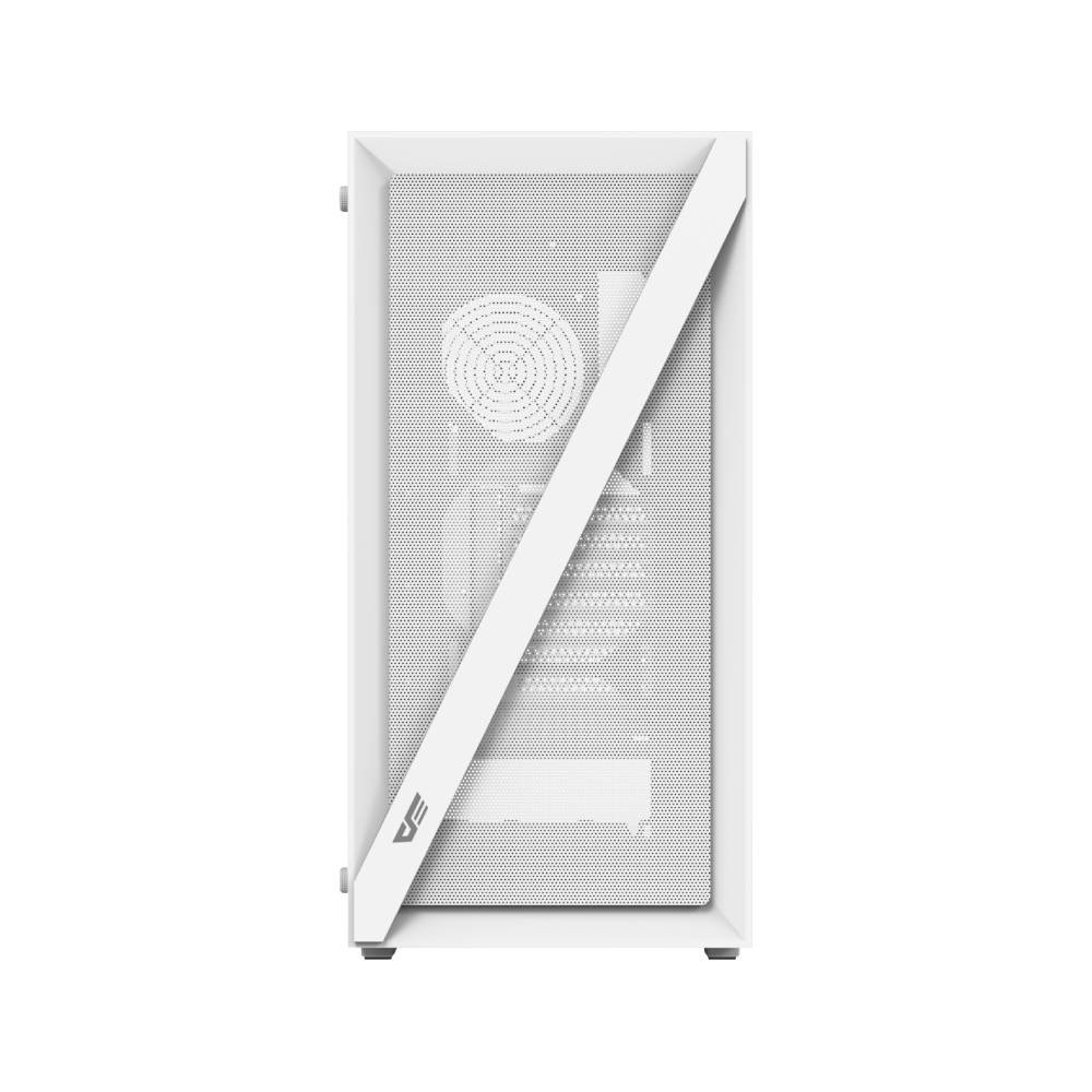 เคสคอมพิวเตอร์ DARKFLASH DK260 Air ATX PC Case White