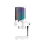 ไมโครโฟน Fifine A8 USB Mic Desk Stand RGB White