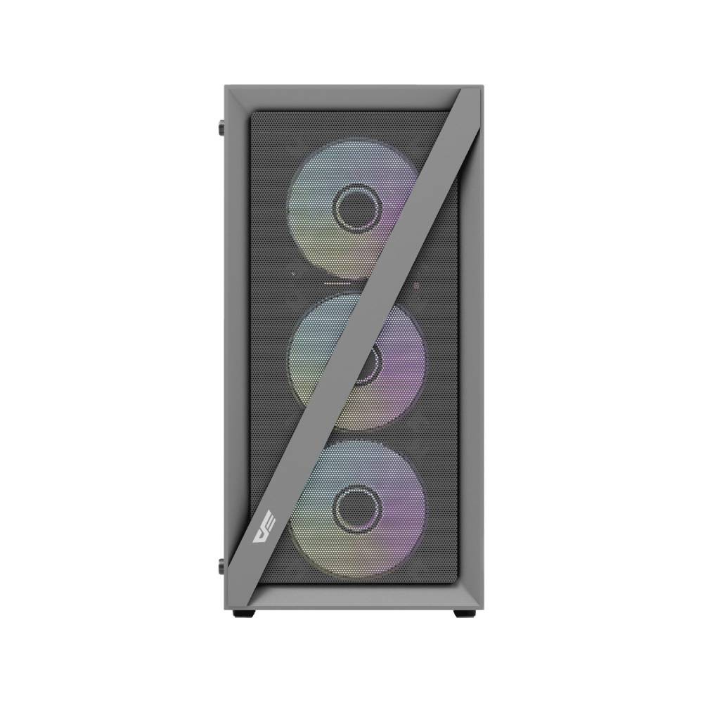 เคสคอมพิวเตอร์ DARKFLASH DK260 Air ATX PC Case Black