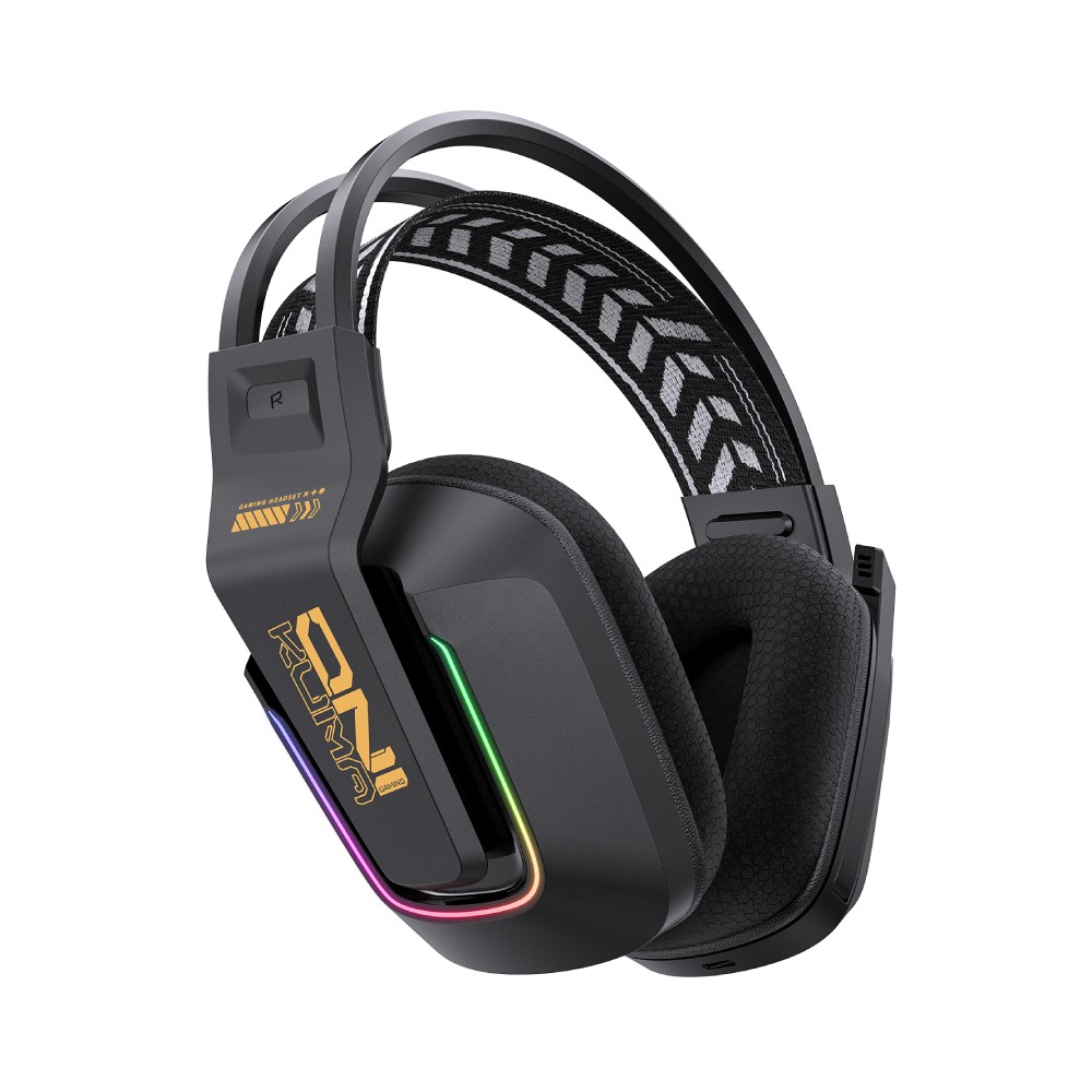 หูฟังเกมมิ่ง Onikuma Gaming Headphone GT828 Wired 3 Mode Bluetooth 2.4G Black