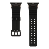 Blue Box สาย Apple Watch Strap Series SE/S4/S5/S6/S7/S8/S9/S10/S11/Ultra (42(S10 not compatible)/44/45/46/49MM) VENTURE Series Shadow Black