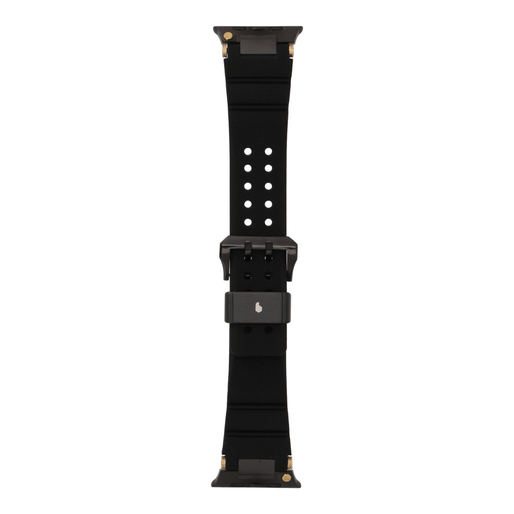 Blue Box สาย Apple Watch Strap Series SE/S4/S5/S6/S7/S8/S9/S10/S11/Ultra (42(S10 not compatible)/44/45/46/49MM) VENTURE Series Shadow Black