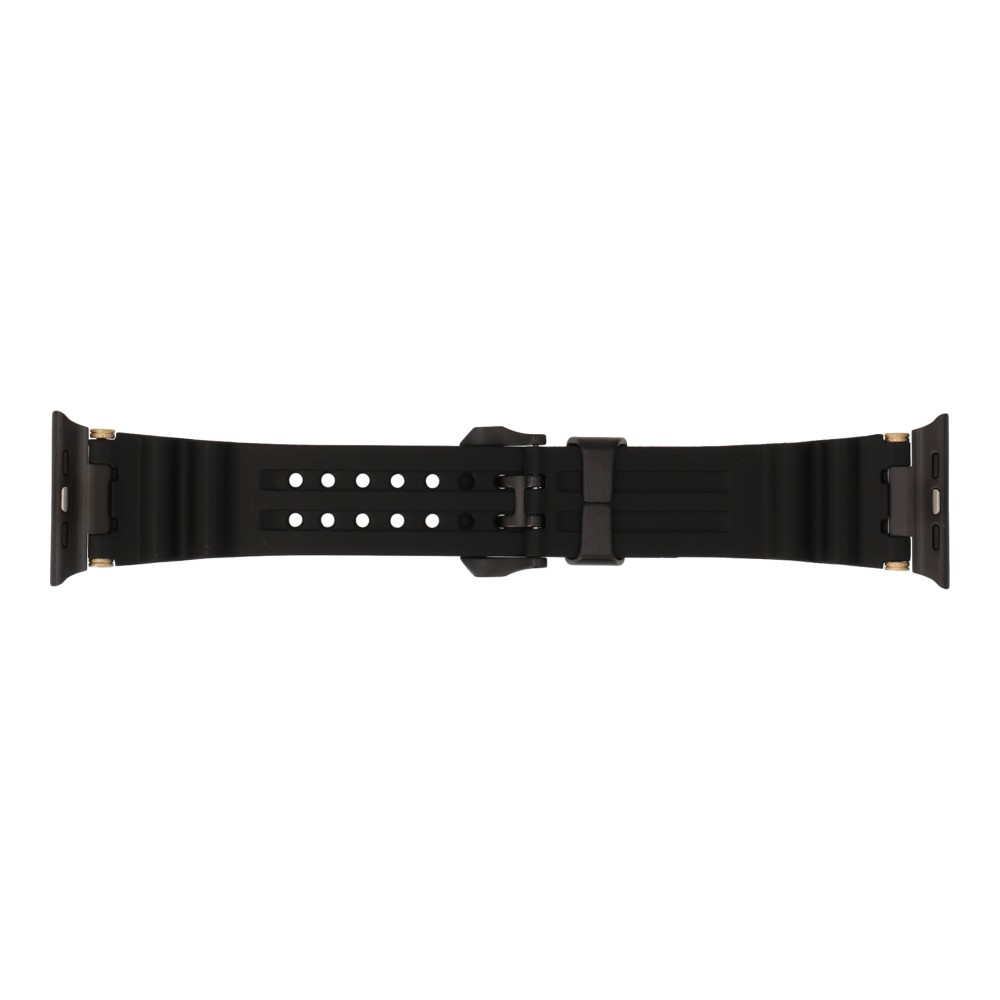 Blue Box สาย Apple Watch Strap Series SE/S4/S5/S6/S7/S8/S9/S10/S11/Ultra (42(S10 not compatible)/44/45/46/49MM) VENTURE Series Shadow Black