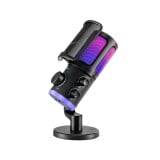 ไมโครโฟน Fifine AM6 USB Condenser Mic RGB Controls Black