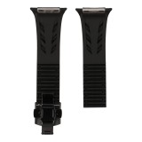 Blue Box สาย Apple Watch Strap Series SE/S4/S5/S6/S7/S8/S9/S10/S11/Ultra (42(S10 not compatible)/44/45/46/49MM) STRIKE Phantom Black