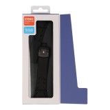Blue Box สาย Apple Watch Strap Series SE/S4/S5/S6/S7/S8/S9/S10/S11/Ultra (42(S10 not compatible)/44/45/46/49MM) STRIKE Phantom Black