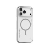 เคส Mutural iPhone 17 Pro Rarify-Light Gray/White