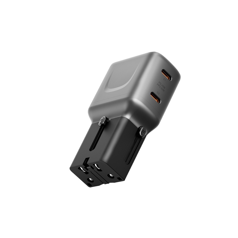 อะแดปเตอร์ Energea Travelgo Adapter 45 2C Ultra Portable PD45W