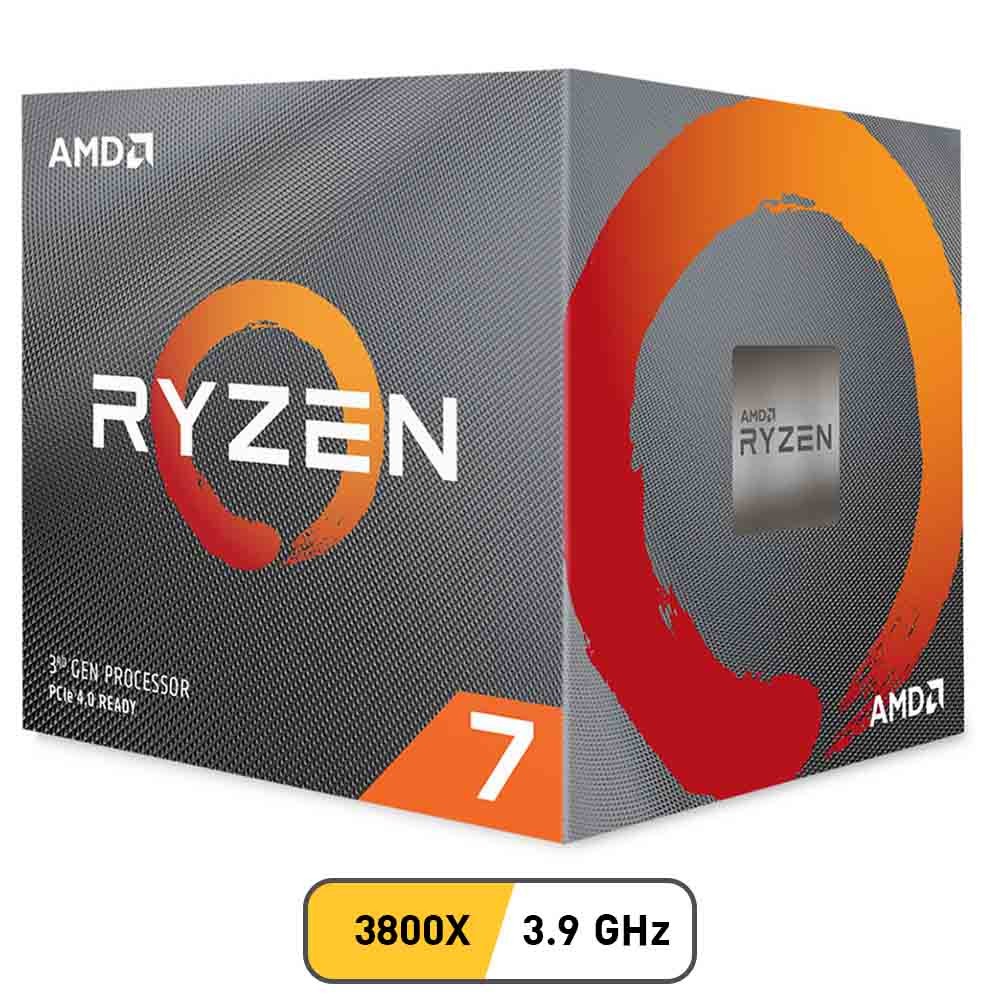 ซีพียู AMD CPU Ryzen 7 3800X 3.9GHz 8C/16T (AM4 GEN3)