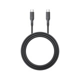 สายชาร์จ AMAZINGthing USB-C to USB-C Cable 100W Thunder Pro I 7X 2M Black