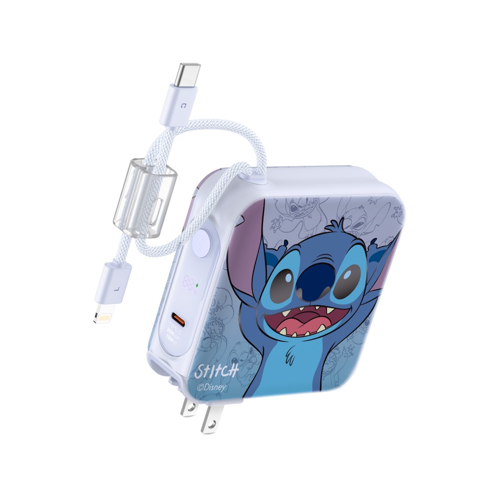 VEGER x Disney พาวเวอร์แบงค์ 15000 mAh VPC15-02PD-ProS3 Stitch1