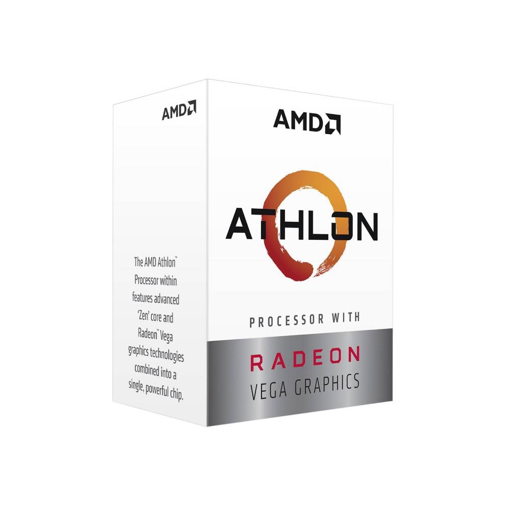 AMD CPU ATHLON 3000G 3.5GHz 2C/4T AM4