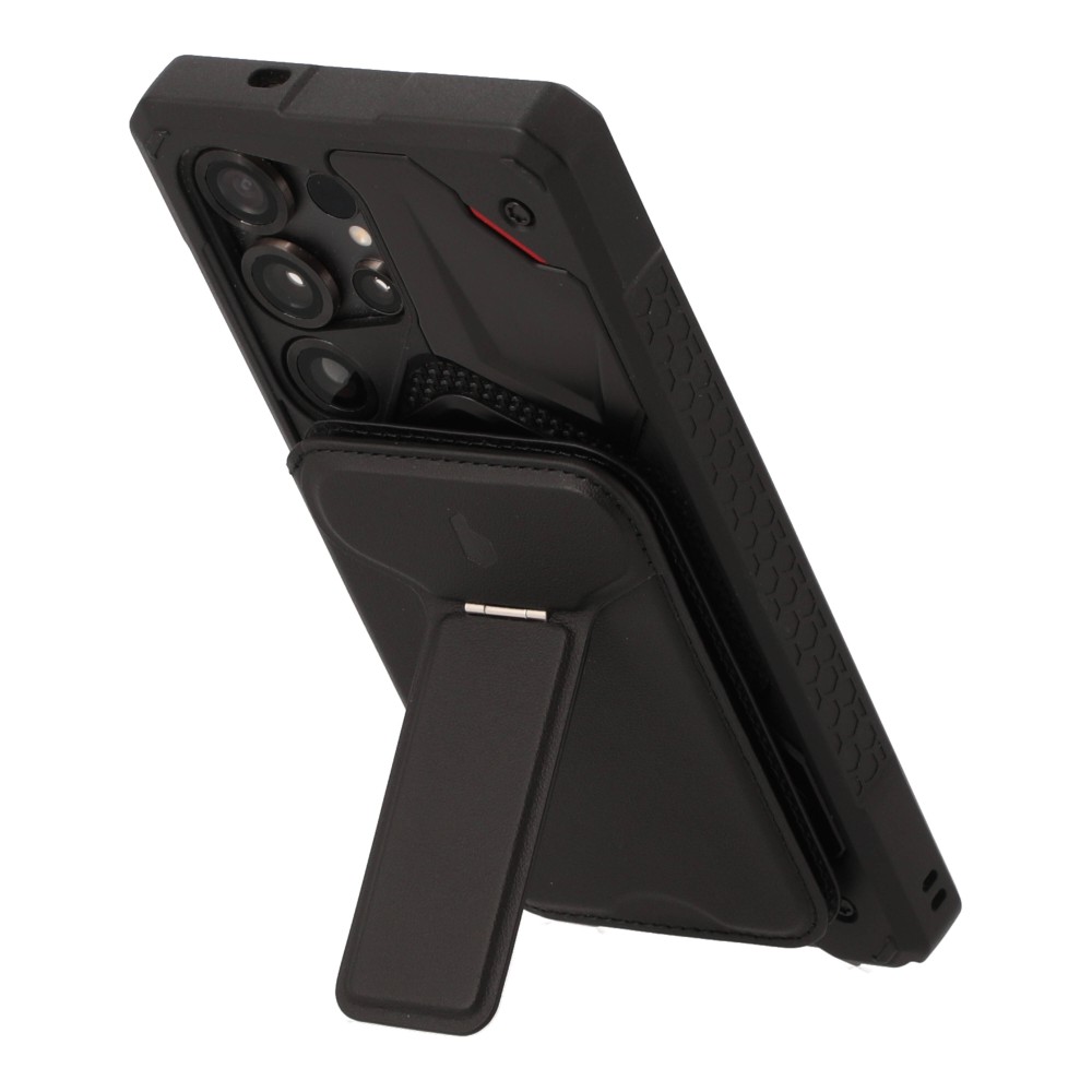 ที่ตั้งโทรศัพท์แม่เหล็ก Blue Box Slim magnetic Phone Stand and Card Wallet Glide Black