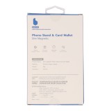 ที่ตั้งโทรศัพท์แม่เหล็ก Blue Box Slim magnetic Phone Stand and Card Wallet Glide Black