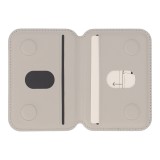 ที่ตั้งโทรศัพท์แม่เหล็ก Blue Box Slim magnetic Phone Stand and Card Wallet Glide Grey