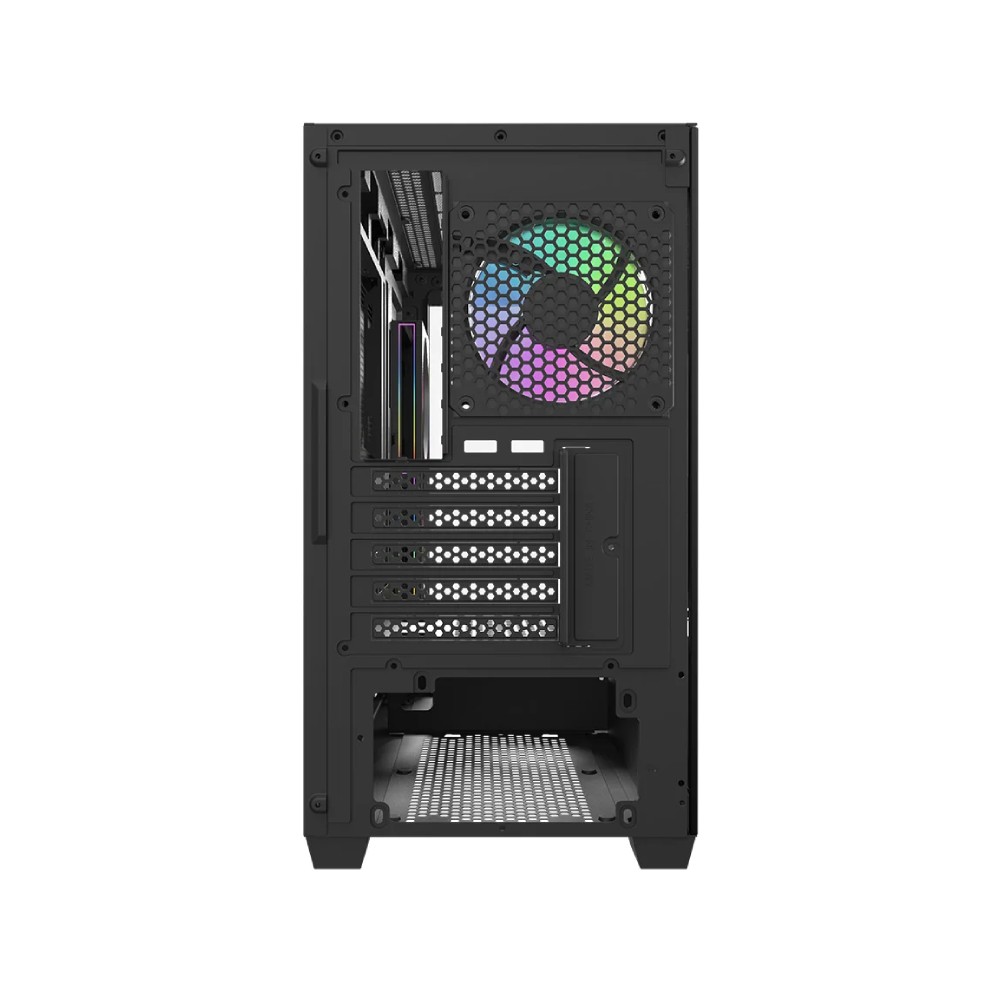 เคสคอมพิวเตอร์ DARKFLASH DS900M M-ATX PC Case Black