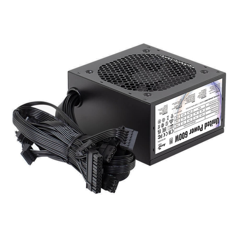 พาวเวอร์ซัพพลาย AeroCool United Power 600W