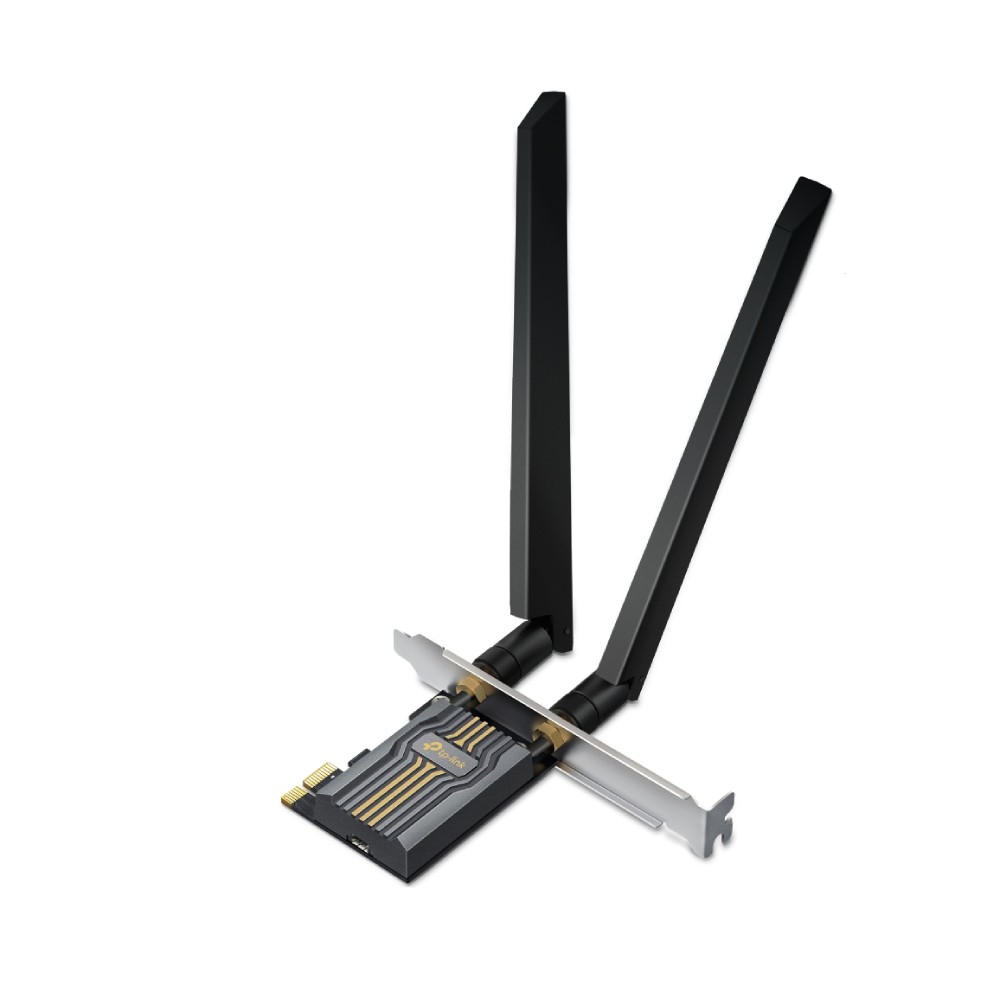 เราเตอร์ TP-Link Network Archer TBE400E BE6500 Wi-Fi 7 Bluetooth 5.4 PCIe Adapter