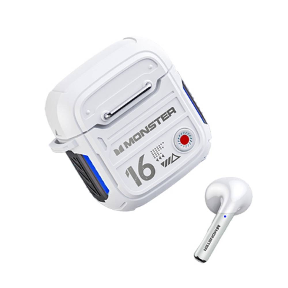หูฟังไร้สาย Monster TWS Airmars XKT16 White