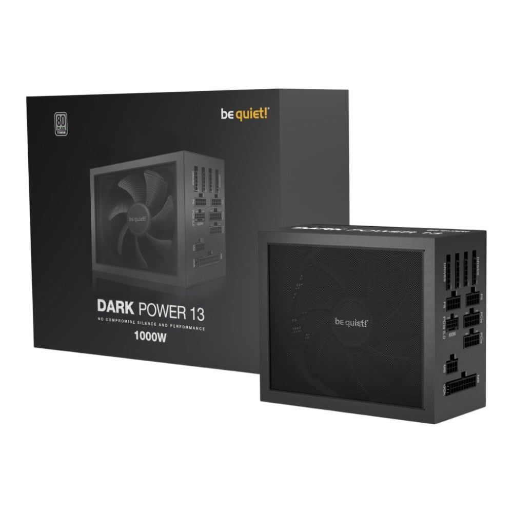 พาวเวอร์ซัพพลาย Be Quiet DARK POWER 13 1000 Watt 80 Plus Titanium (BN335)