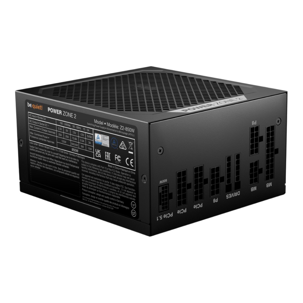 พาวเวอร์ซัพพลาย Be Quiet Power Zone 2 850W 80 Plus Platinum (BP007EU)