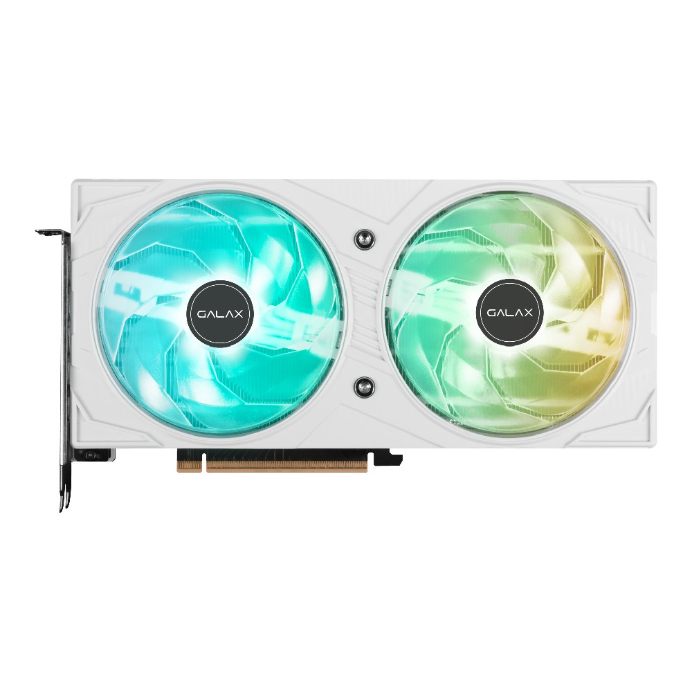 Ex 4 Bit การ์ดจอ GALAX GeForce RTX 5060 EX White 8GB GDDR7 128-bit