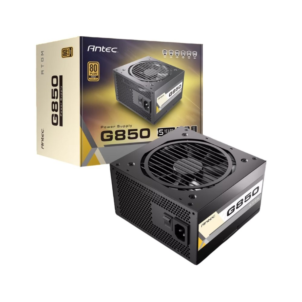 พาวเวอร์ซัพพลาย Antec ATOM G850 850W 80 Plus Gold