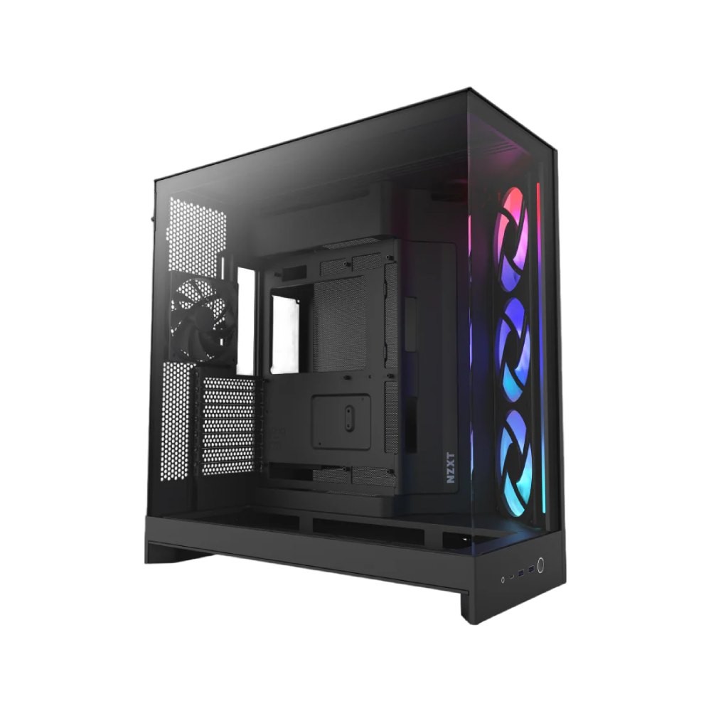 เคสคอมพิวเตอร์ NZXT H9 FLOW (2025) RGB Black (CM-H92FB-R1)