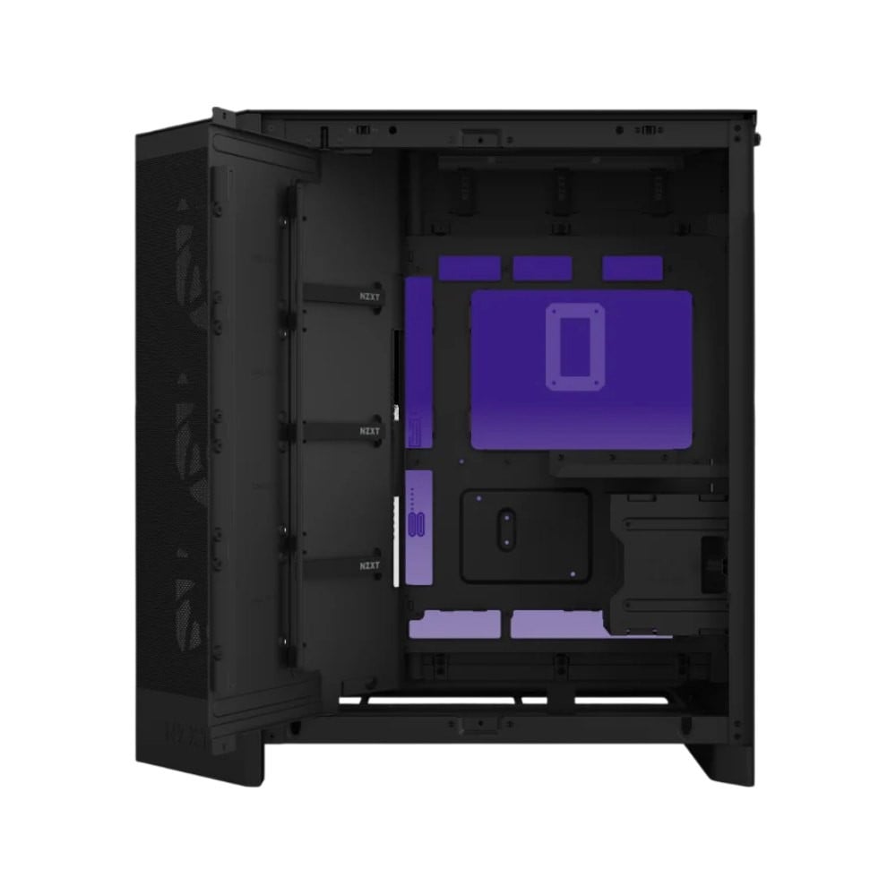 เคสคอมพิวเตอร์ NZXT H9 FLOW (2025) RGB Black (CM-H92FB-R1)