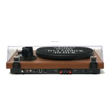 เครื่องเล่นแผ่นเสียง GadHouse with Bookshelf Henry Hi-Fi Mahogany Wood