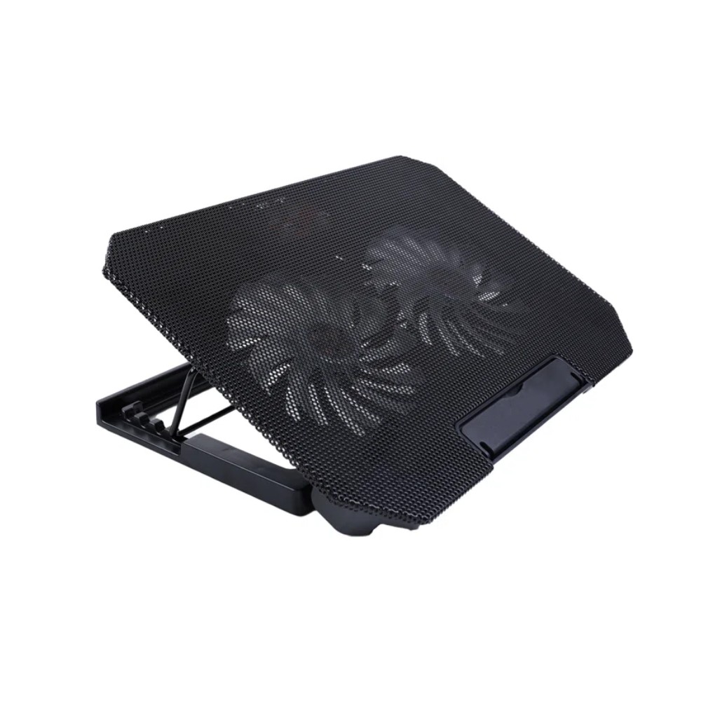 แท่นวางโน๊ตบุ๊ค QPLUS Notebook Cooling Pad LS001 15.6 inch Black