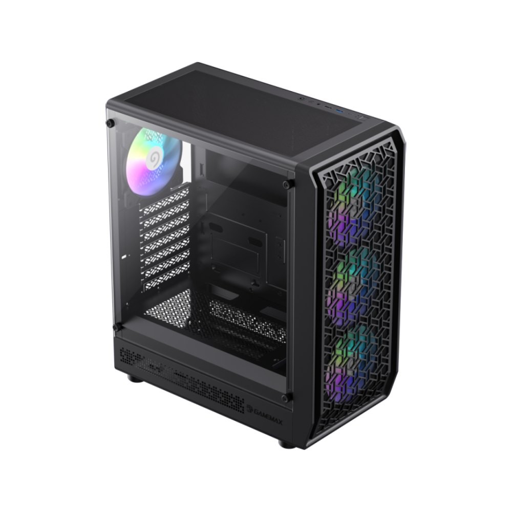 เคสคอมพิวเตอร์ GAMEMAX FORGE AB Black