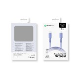 สายชาร์จ AMAZINGthing USB-C to USB-C 70W Thunder Pro I 7X 1.2M Titan Blue