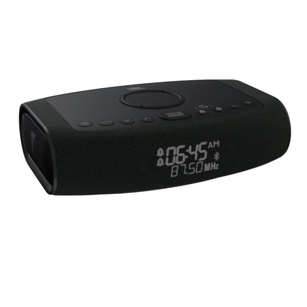 ลำโพงบลูทูธ JBL Rise Clock Radio with FM Radio Black
