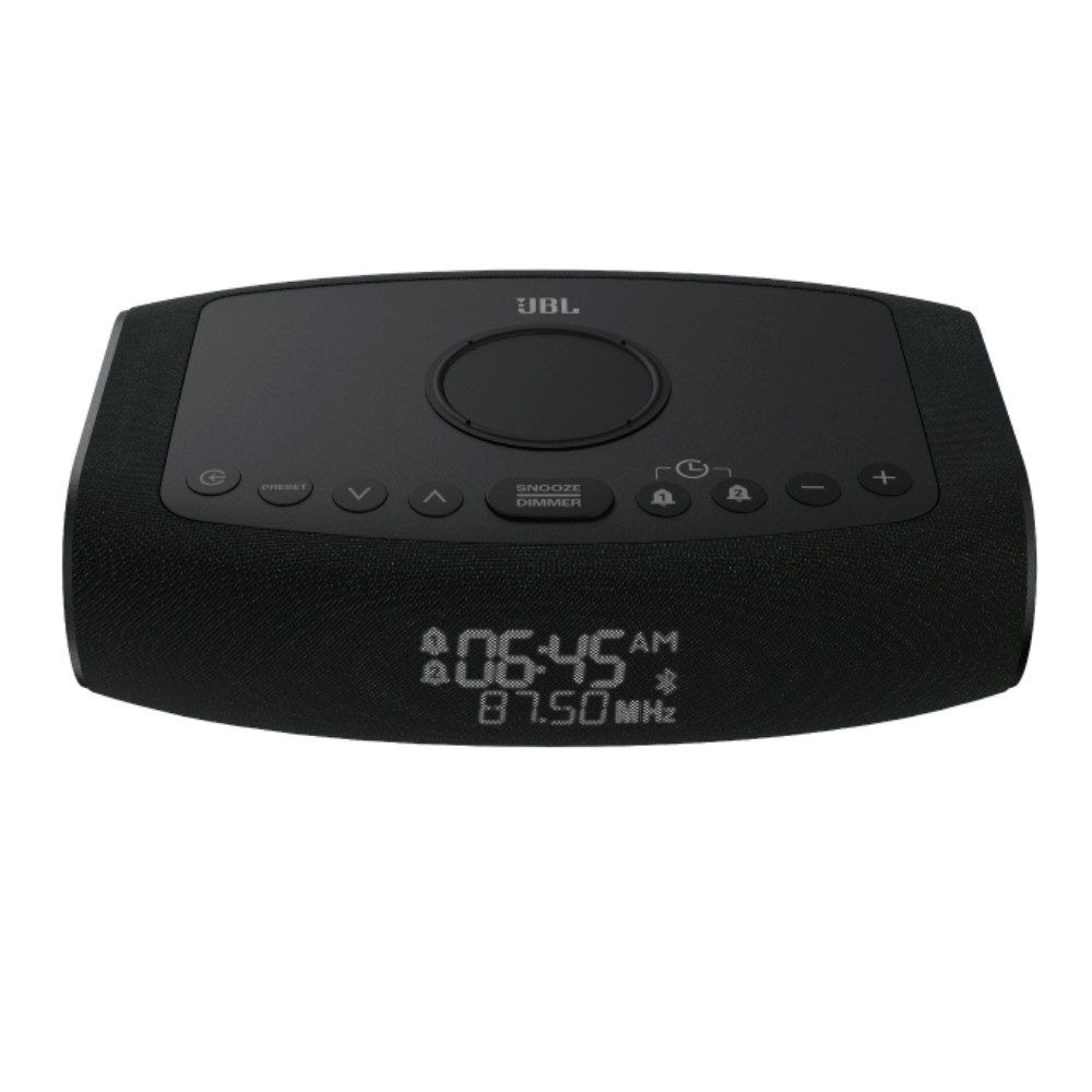ลำโพงบลูทูธ JBL Rise Clock Radio with FM Radio Black