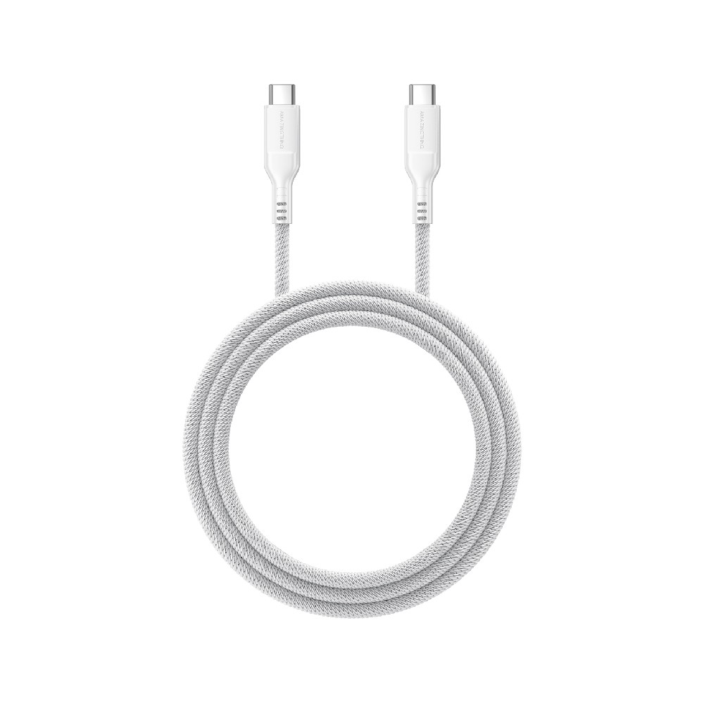 สายชาร์จ AMAZINGthing USB-C to USB-C 70W Thunder Pro I 7X 1.2M Titan White