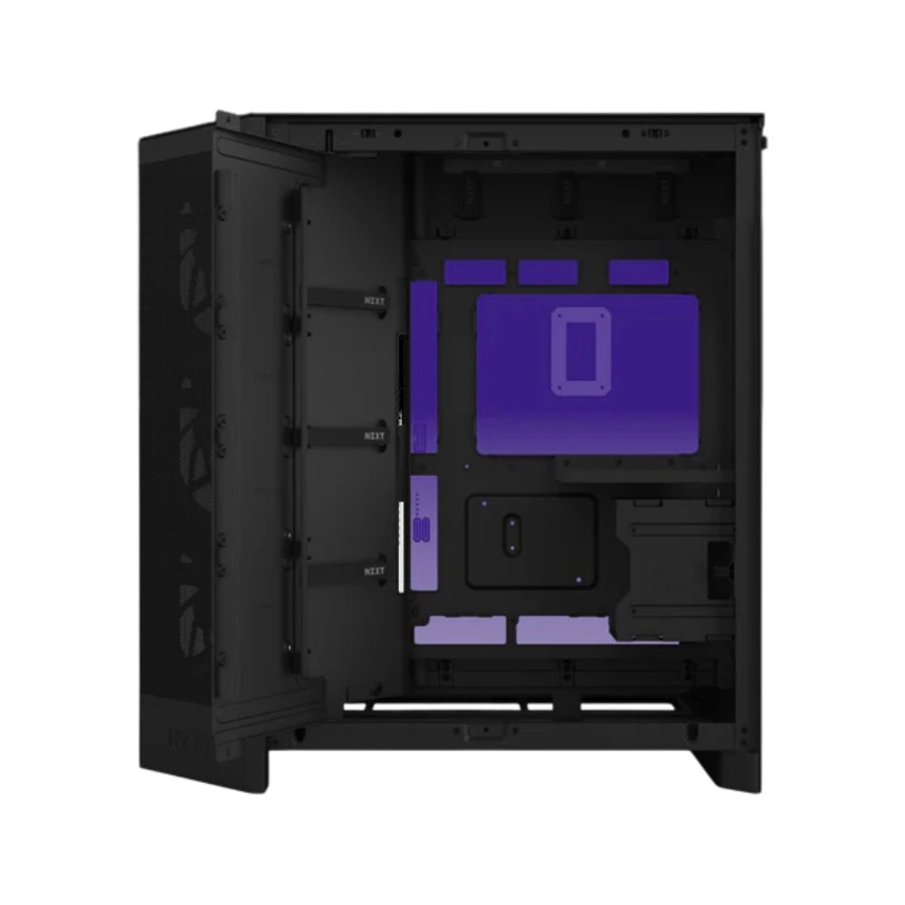 เคสคอมพิวเตอร์ NZXT H9 FLOW (2025) RGB+ Black (CM-H92FB-P1)